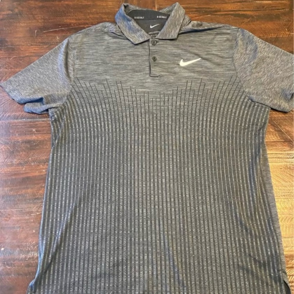 Nike Men's Gray Polo Shirt